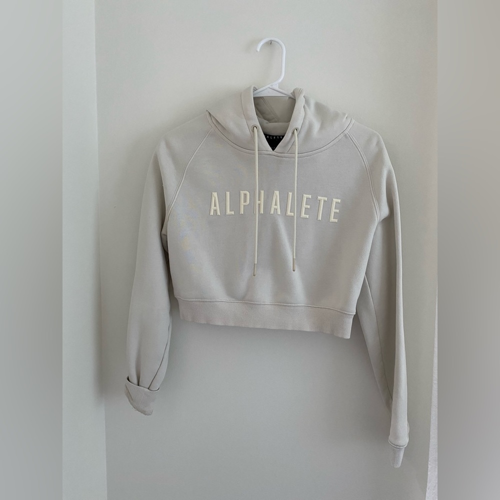 Alphalete cropped hoodie